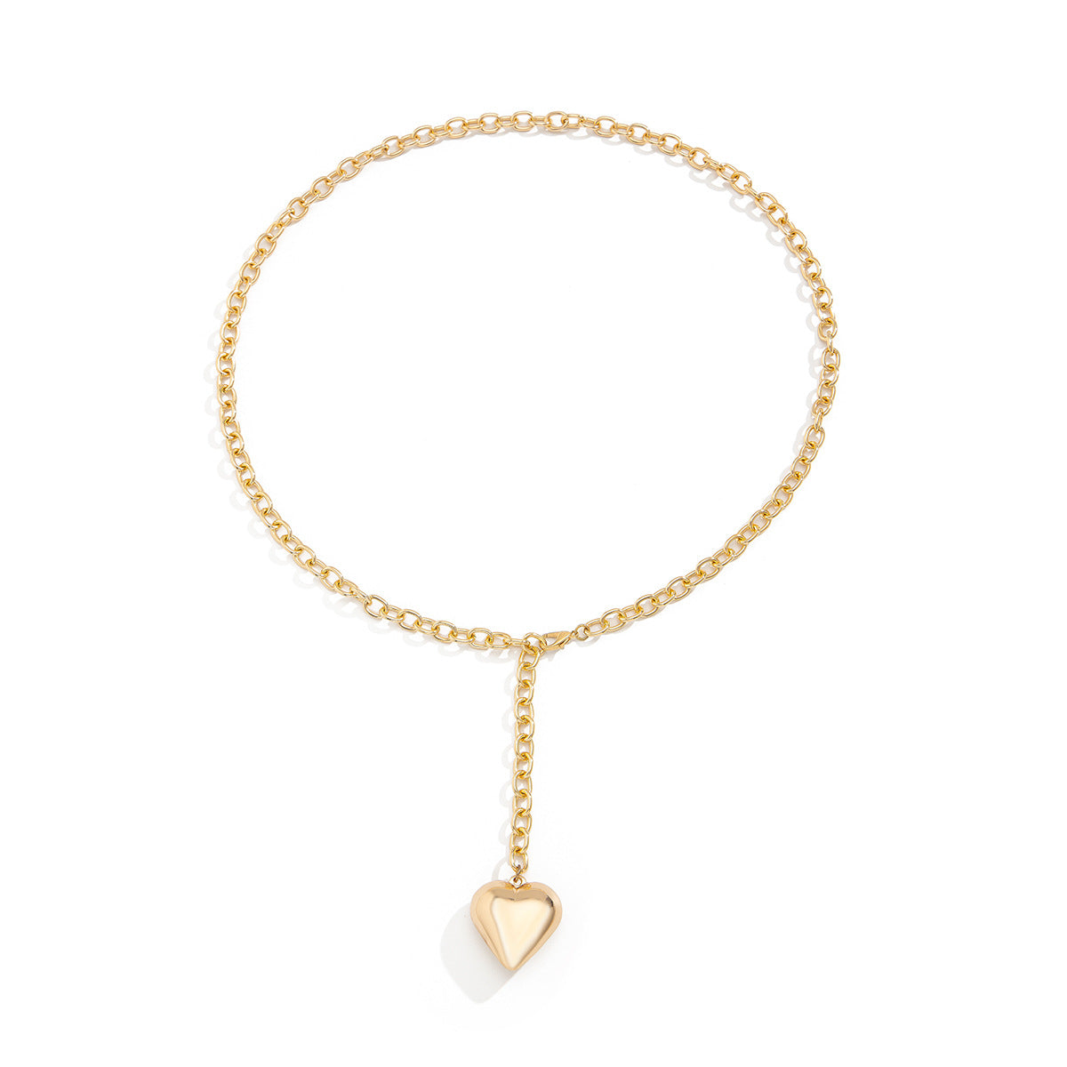 Love Acrylic Pendant Necklace